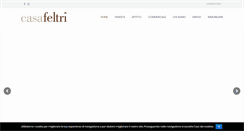 Desktop Screenshot of casafeltri.it